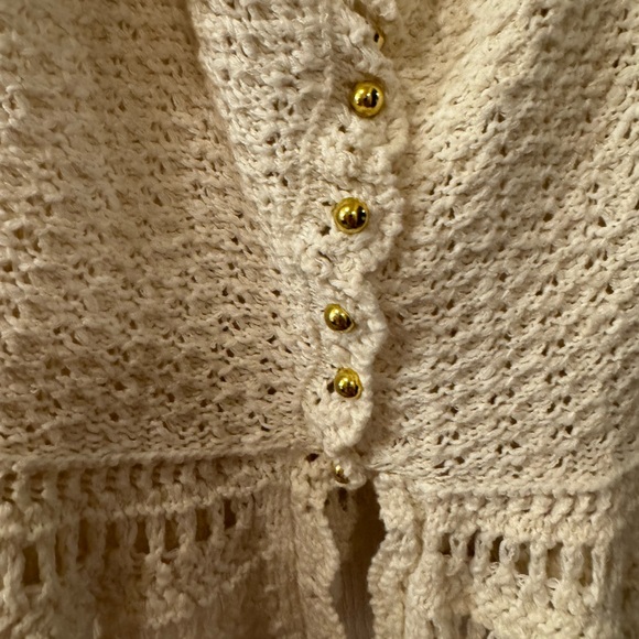 Anthropologie Flutter-Sleeve Sweater Top - Picture 5 of 7